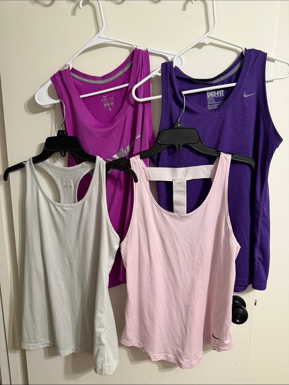 Bundle of Four Nike Athletic Tank Tops